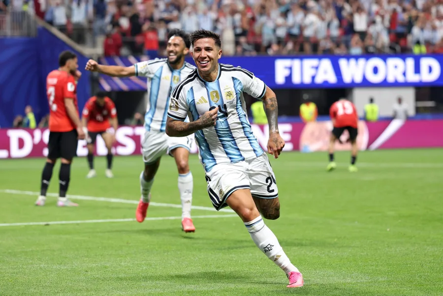 Enzo Fernández Scores Stoppage Time Winner To Complete Argentina's Comeback vs. Egypt