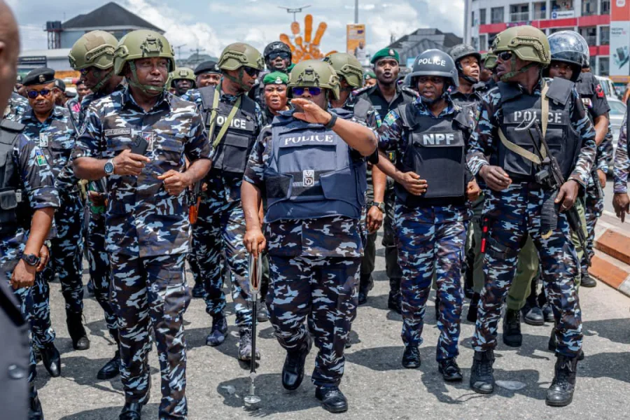 2027: Police stage ‘Show of Force’ in Akwa Ibom